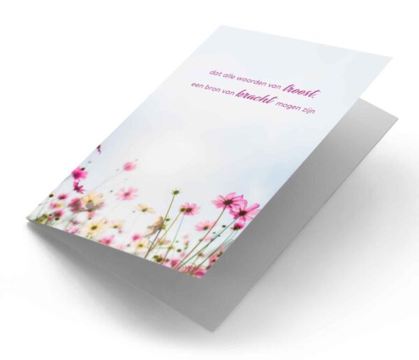 Veldbloemen roze