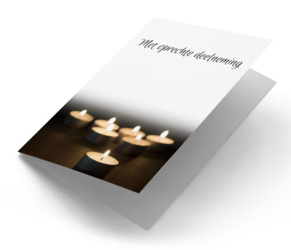 Brandende kaarsjes