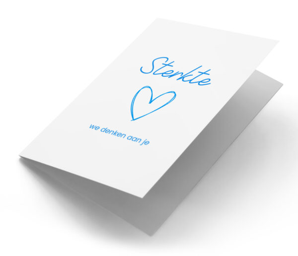 Blauw hart